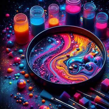 Немигрирующие красители для мыла NEON LIGHT