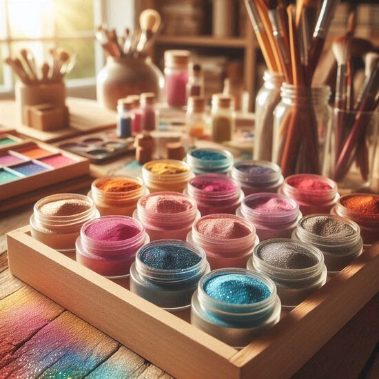 Порошок Mica для мыла/бомбочек для ванны