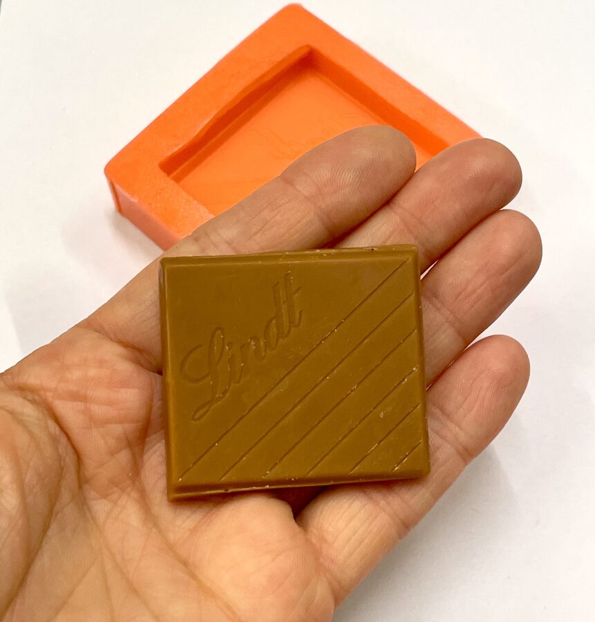 Silikona forma “Šokolādes gabaliņš” (lielа)