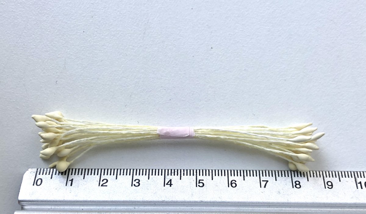 Putekšņlapas (spicas) - gaiši dzeltenas 3 mm