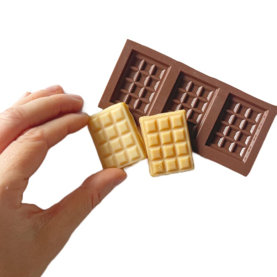 Silikona forma “Šokolāde” (3 gabali)