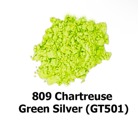 Vizlas pulveris - SALĀTU 809 Chartreuse Green Silver